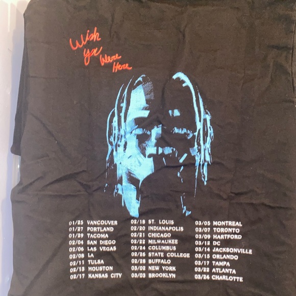 Travis Scott Astroworld Tour Tee 2019 - Picture 4 of 6